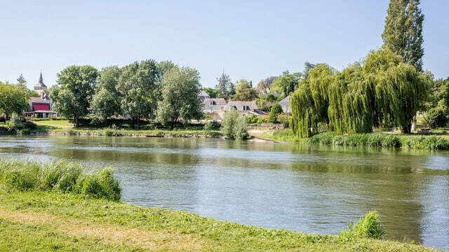 Bords du Loir à Villevêque