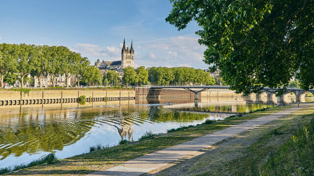 Bord de Maine à Angers 