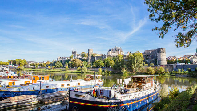 View on monuments in Angers, cale de la Savatte © Les Conteurs