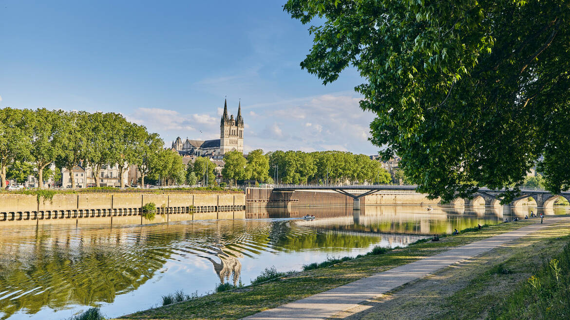 Bord de Maine à Angers 