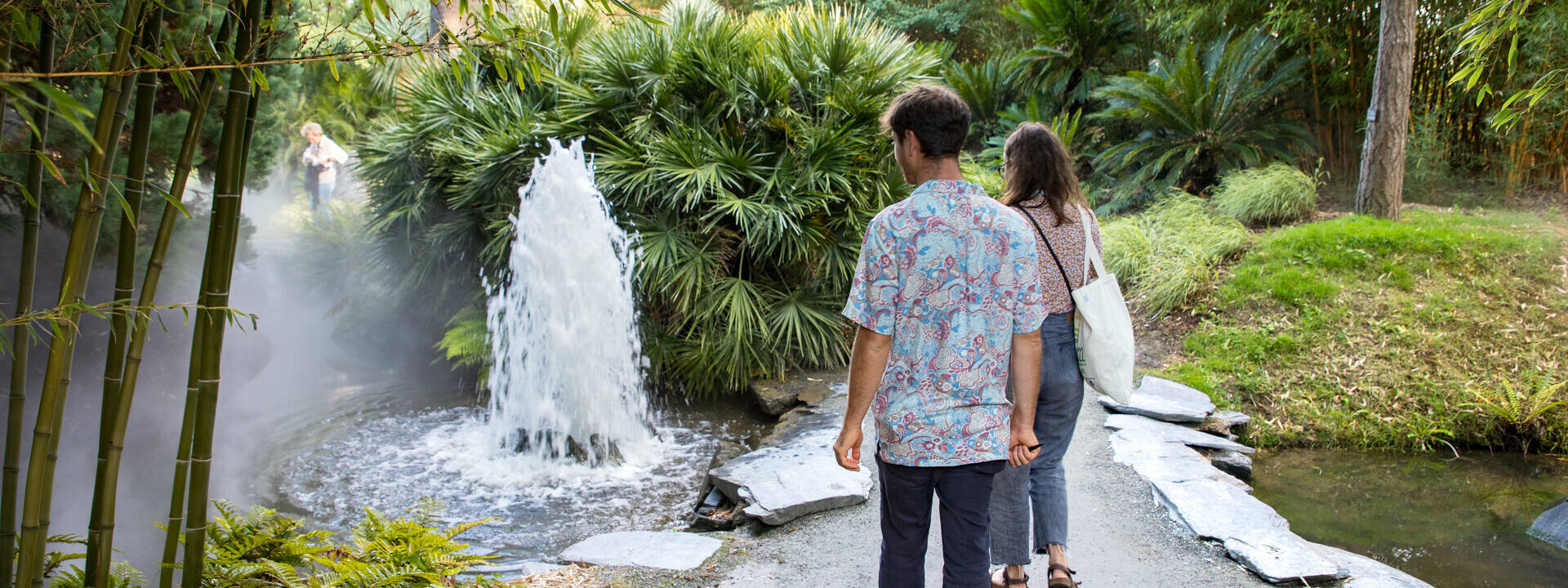 Visitantes en el congreso internacional de horticultura